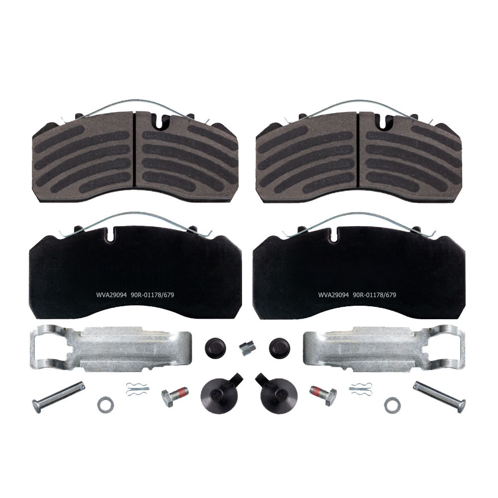 factory Trucks Spare Parts Brake Pads WVA 29094 29095 for Iveco Man Benz