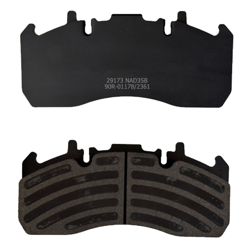 WVA 29173 Front-Rear Truck Pads for Renault D-Serie 12 13 14 P210 P240 P250 P280 01/2013-