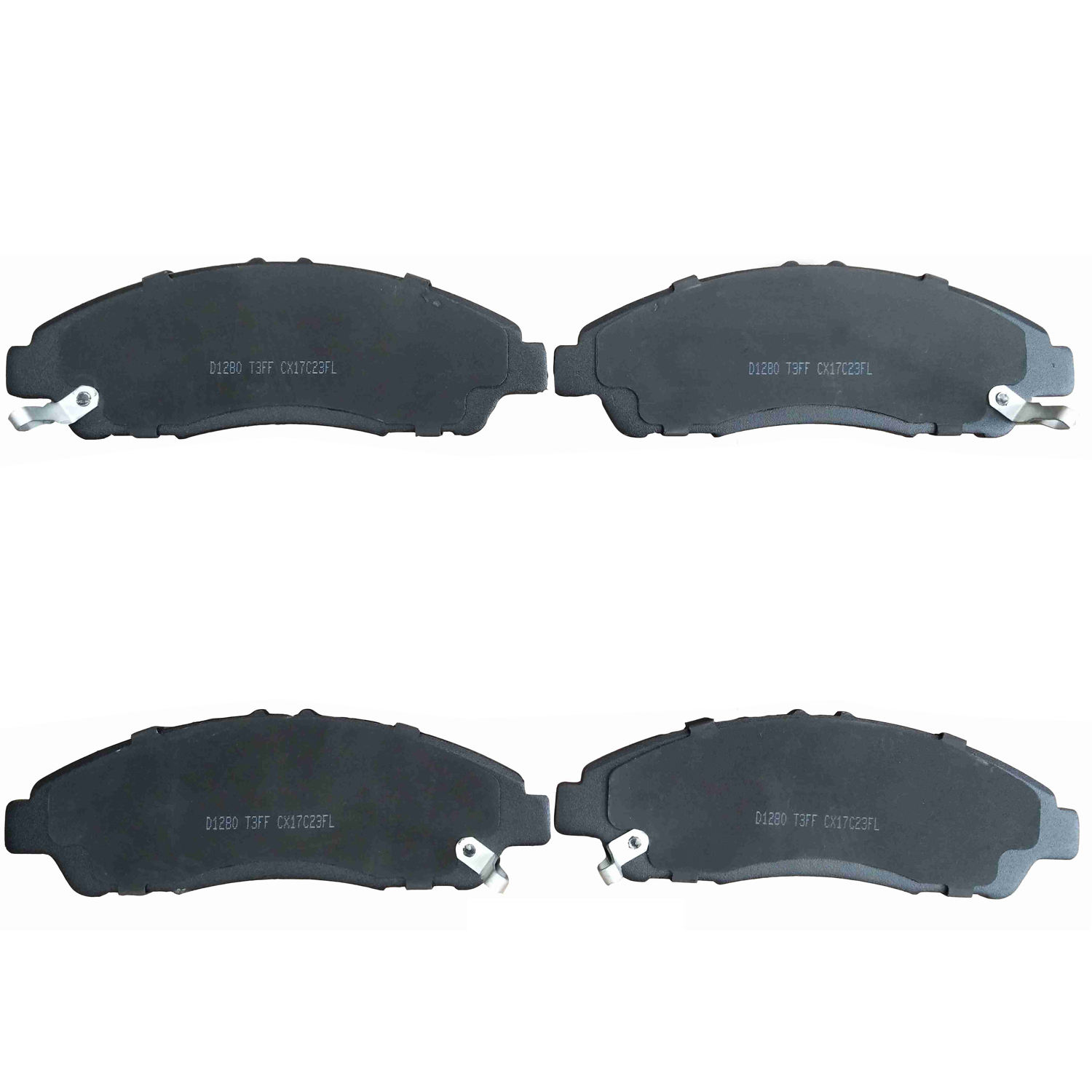 D1280 Factory Car Spare Parts Ceramic Disc Brake Pads for ACURA OEM 45022-STX-A00