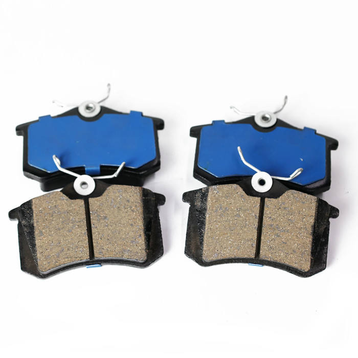 Auto Brake Parts High Quality Break Pad Making Machine Make D340 Car Ceramic Brake Pads for Audi Seat German Cars