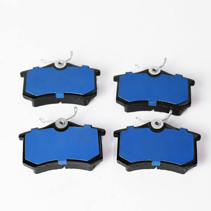 Auto Brake Parts High Quality Break Pad Making Machine Make D340 Car Ceramic Brake Pads for Audi Seat German Cars