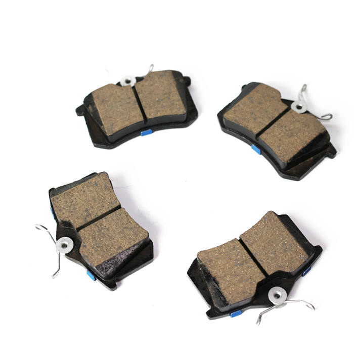 Auto Brake Parts High Quality Break Pad Making Machine Make D340 Car Ceramic Brake Pads for Audi Seat German Cars