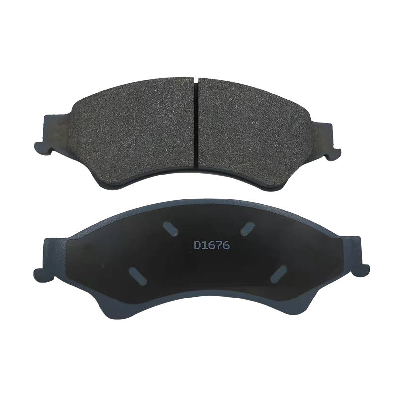 Brake Pads Rectangular Semi-metal Branded D1676 Brake Pads for ford Ranger