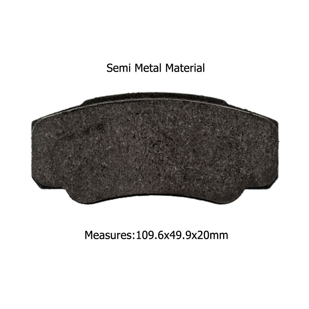 D1582-8794 Rear Brake Pads for Citroen Jumper ZCRM/Relay ZCPA ZCPM 02/2002-06/2006