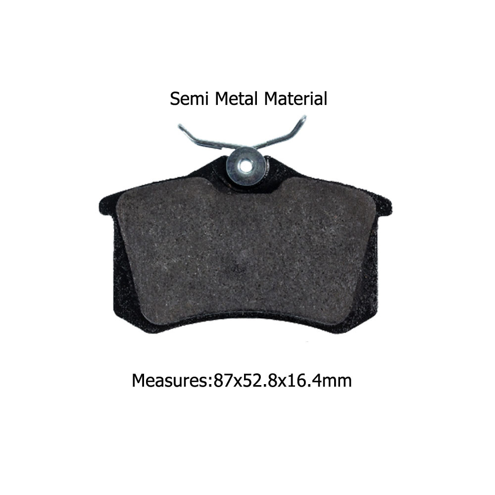 D1798-9029 Rear Brake Pads for Citroen C3 Aircross/Picaso II-III Hatchback/SUV 09/2009-06/2017-