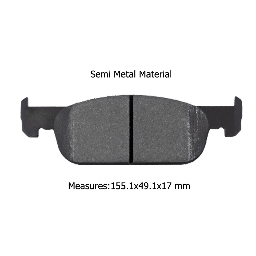 D2315-9551 Front Brake Pads for Lada Xray 21129 21179 GAB_ Hatchback 02/2016-