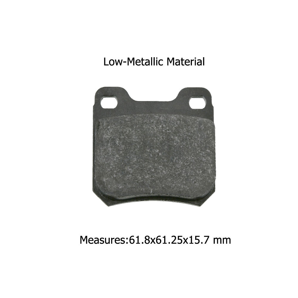 D709-7614 Rear Brake Pads for Saab 9-3 D3D D5D D7D/9-5/9000 CC68 09/1991-05/1998-08/2003