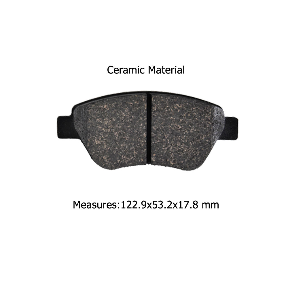 D1616-9172 Front Brake Pads for Alfa Romeo Mito 955 Hatchback 08/2008-