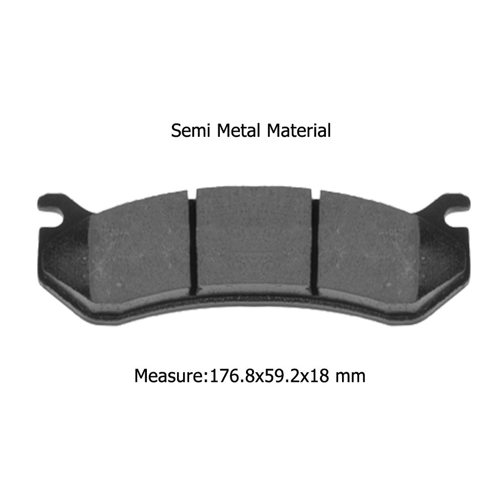 D785-7653 Front Brake Pads for GMC Safari Van TM11006/Savana Van/Yukon Denali/Yukon-XL 2500 56C Sierra 2500 Rear Brake