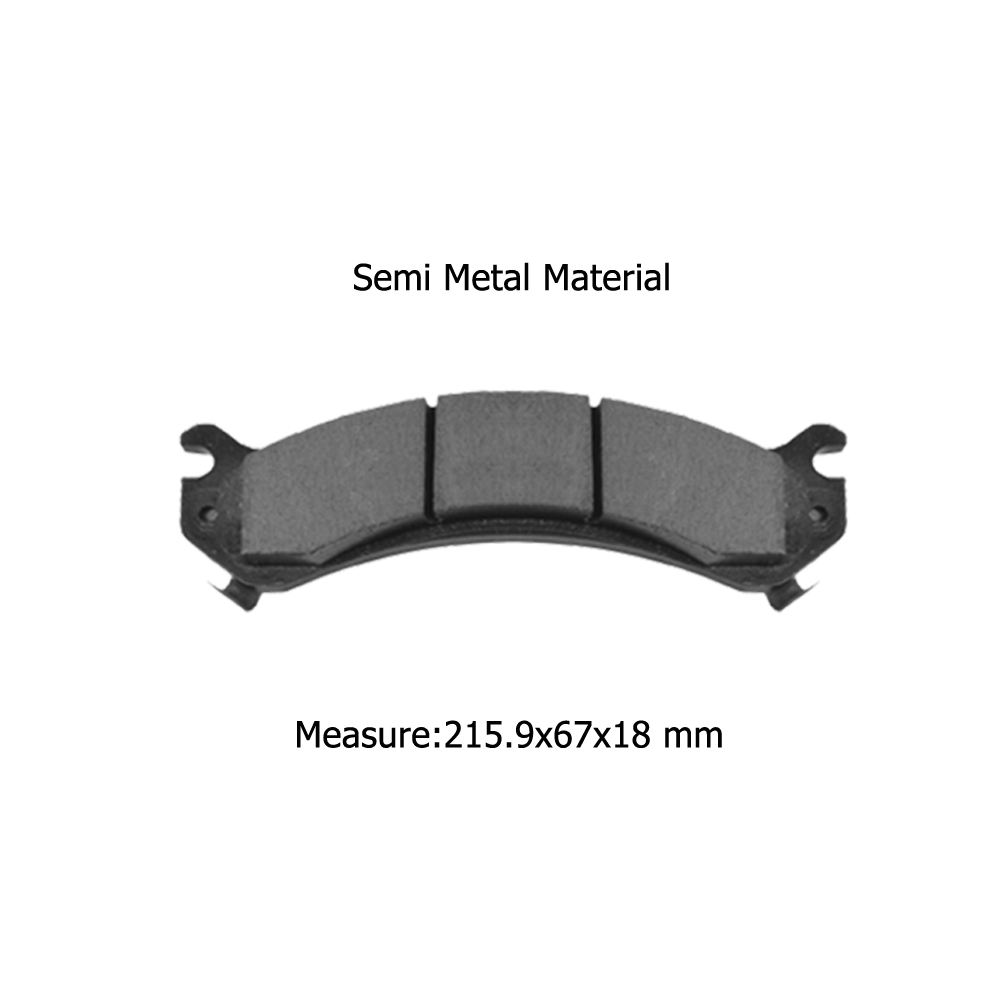 D784-7652 Front Brake Pads for GMC Savana 2500 TG23405/Sierra 2500 K29503/Yukon Denali/Yukon-XL 2500 56C