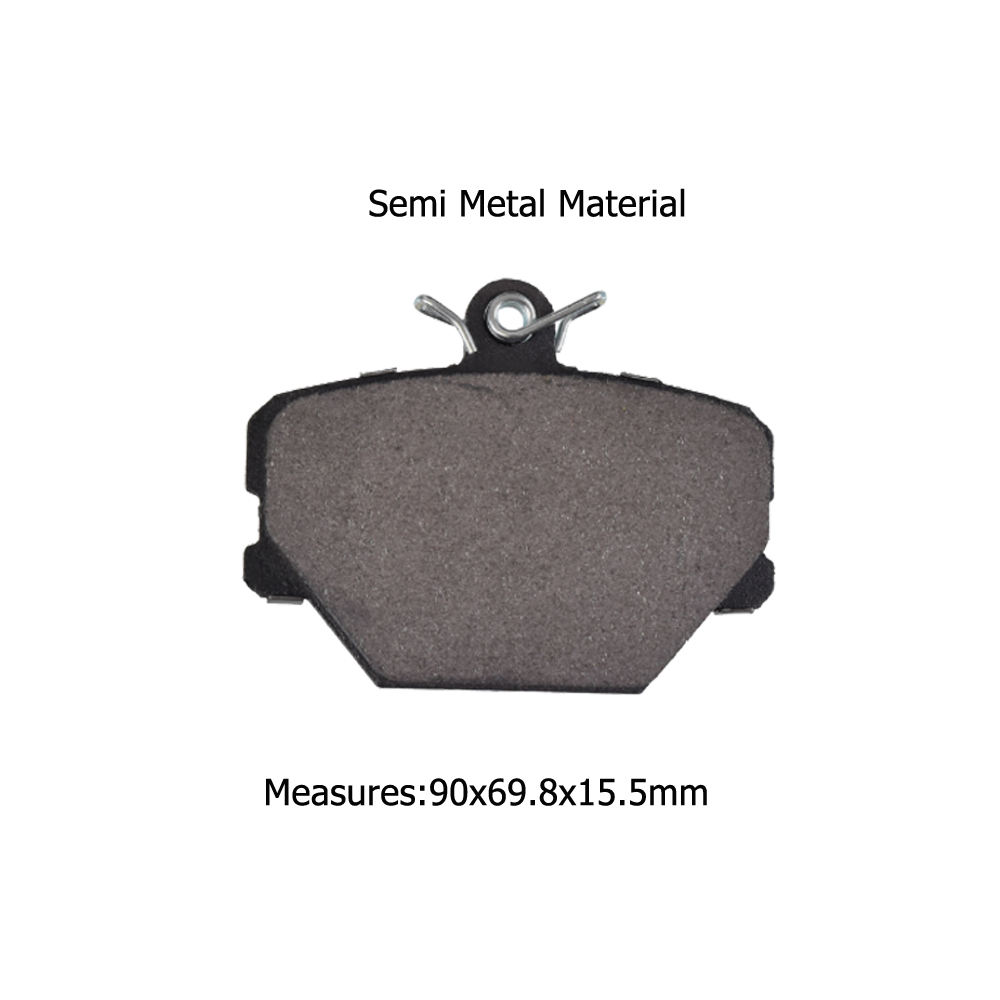 D1252-8370 Front Brake Pads for Smart Roadster 452/Crossblade Cabrio 450/Forwto 451 07/1998-01/2004-02/2007-