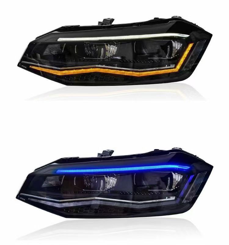 2011-2018 Volkswagen POLO Plug-and-Play LED Headlight Assembly Auto Front New Condition 12V Car Accessories