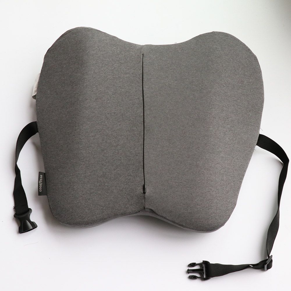 Backrest Ergonomic Design Memory Foam Sponge Lumbar Waist Pillow for Car Office Home