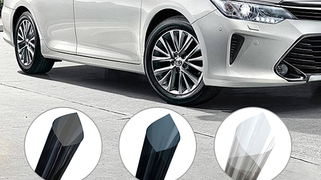 1.8mil Thickness Dyed Car Window Tint Film for Heat Insulation & UV Protection