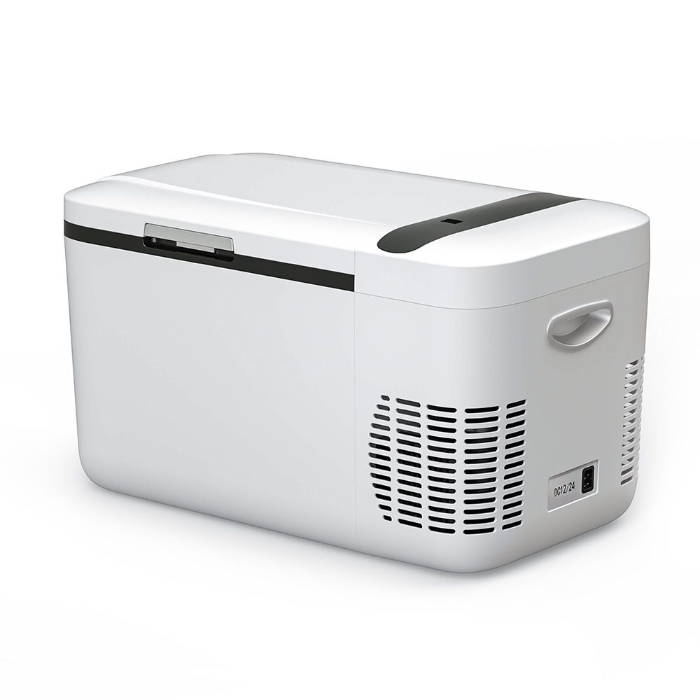 Portable 22L Compressor Mini Electric Refrigerator 12/24V Car Freezer Cooler with 12V 220V Plastic Material for Cars