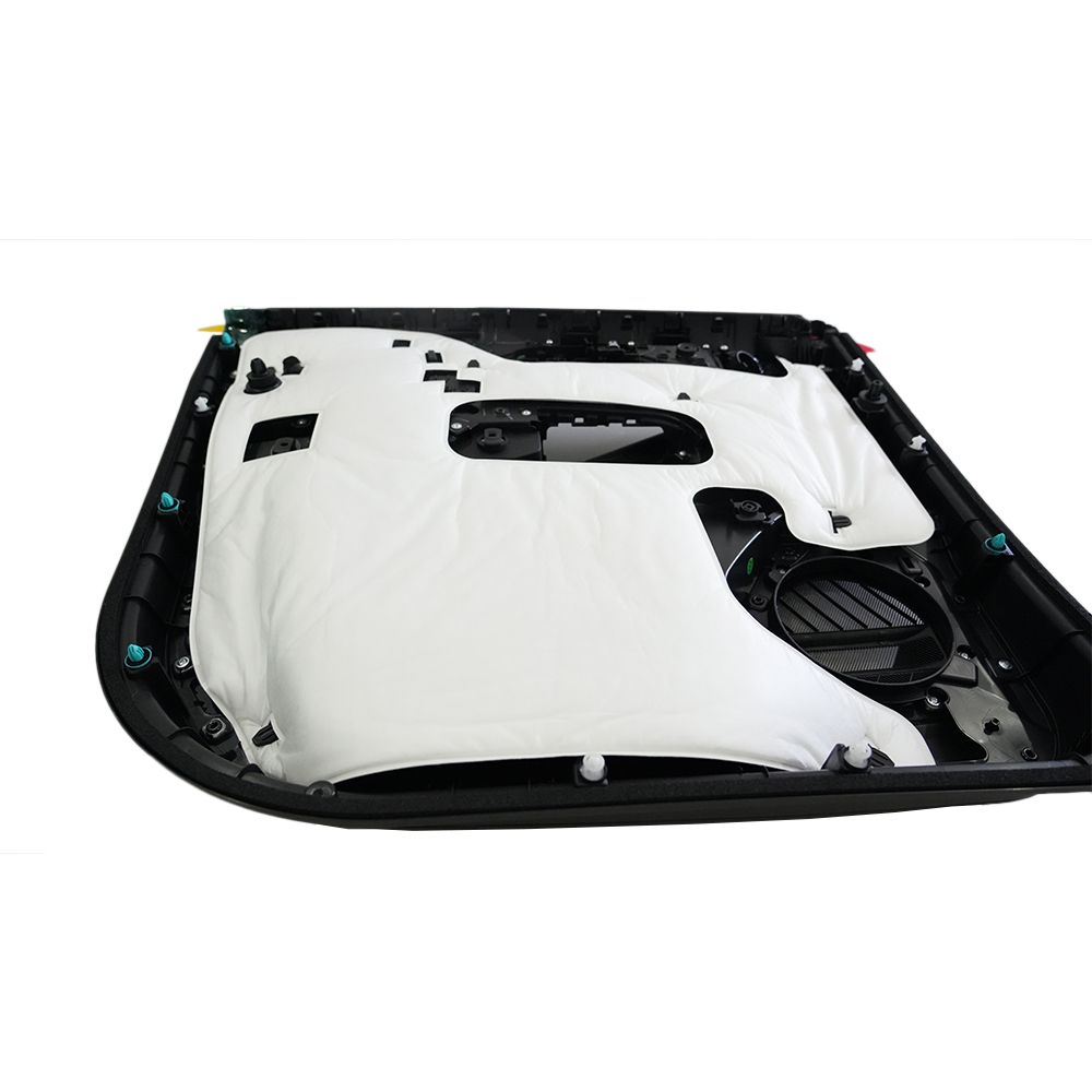 Premium Two-Part White Cotton Soundproofing Material for Cars