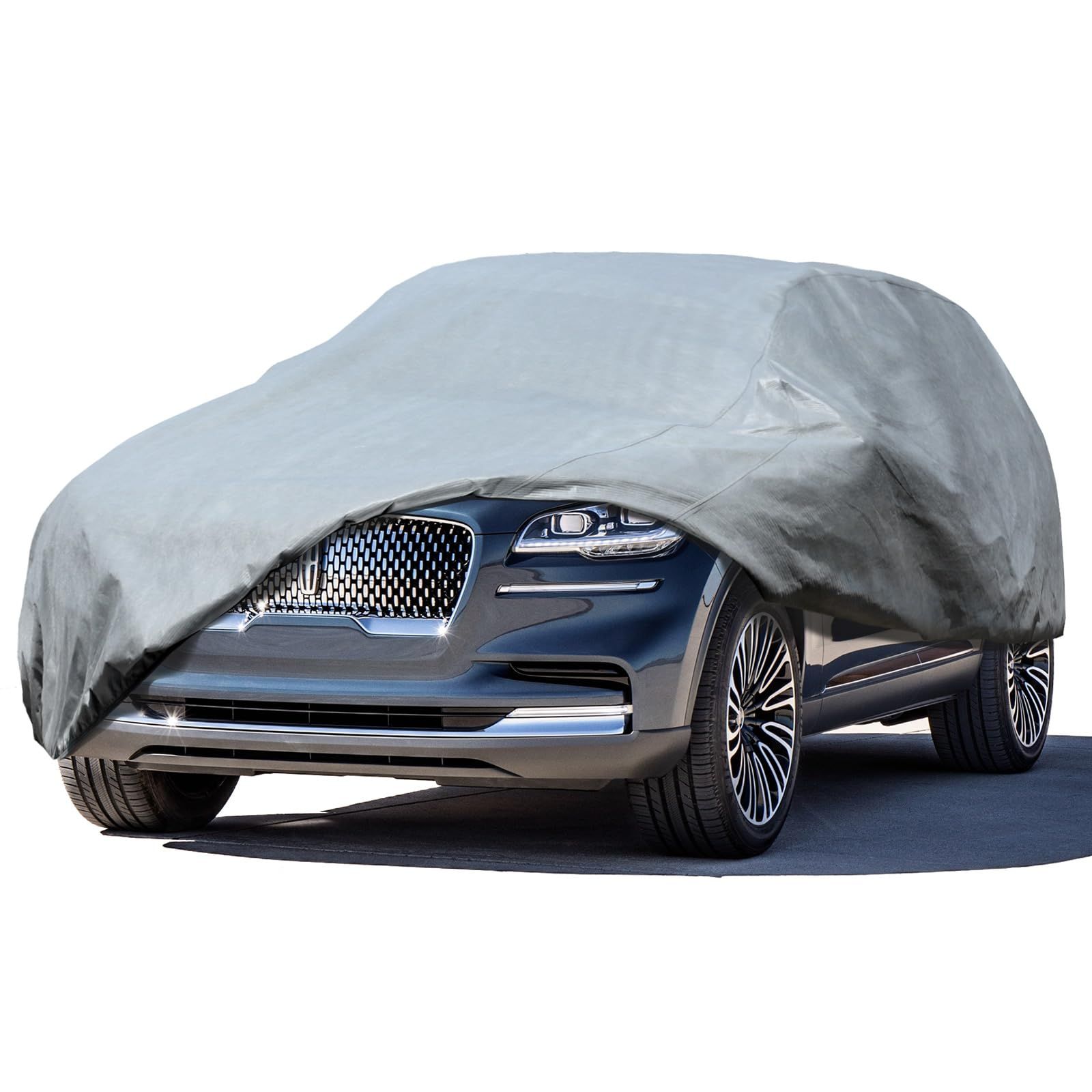 Garage & Outdoor Car Cover Non-Woven, Dust Resistant with Tight Stitching