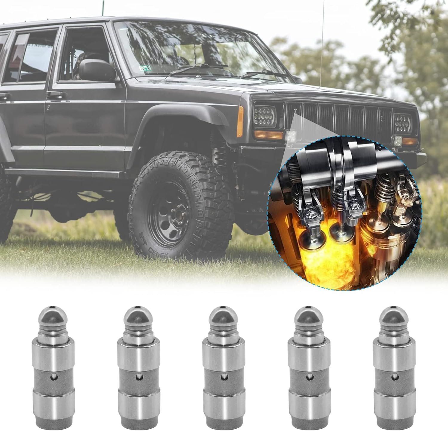 Engine Parts Car Auto Accessory Automobile Part Valve Lifter Kit Replaces 5184332AA Jb-7525 Fits /3.2L Hydraulic Roller Valve Lifter Wholesale Not Retail	