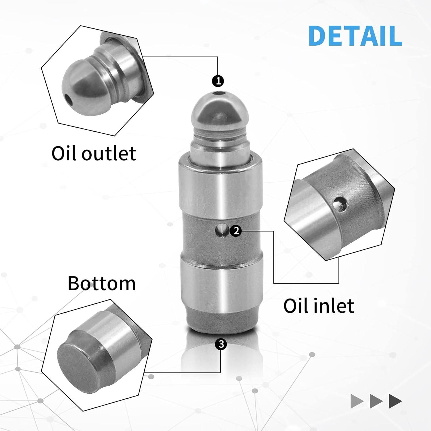 Engine Parts Car Auto Accessory Automobile Part Valve Lifter Kit Replaces 5184332AA Jb-7525 Fits /3.2L Hydraulic Roller Valve Lifter Wholesale Not Retail