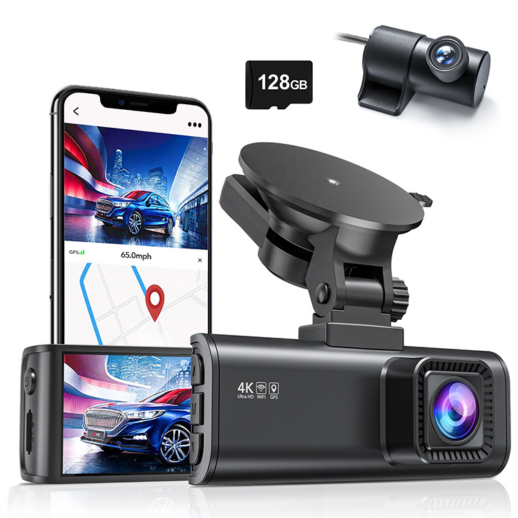 F7NP 4K Dual Dash Cam Car Black Box	