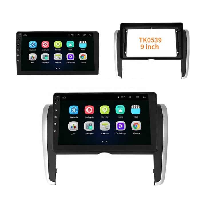 Tk-Yb Car Radio Panel 9 Inches for Toyota Allion 2010+ DVD Stereo Panel Dashboard Installation Decoration Kit Face Frame Bezel