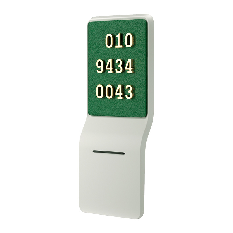 Customize Differenct Color Emergency Car Temporary Parking Number Plate Auto Phone Number Parking Stand