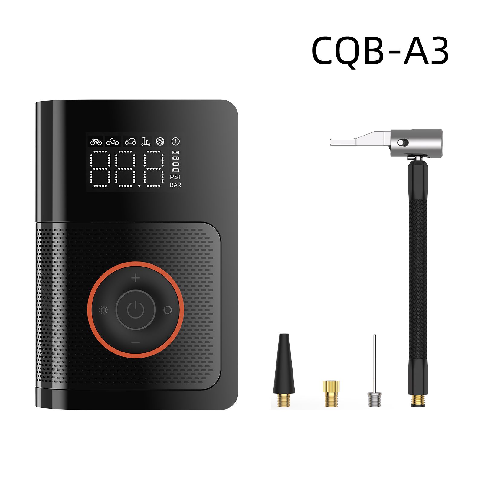 Automatic Pocket Digital Tire Air Pump Wireless Rechargeable Mini Electric Smart 150 Psi Portable Tire Inflator for Bicycle Car