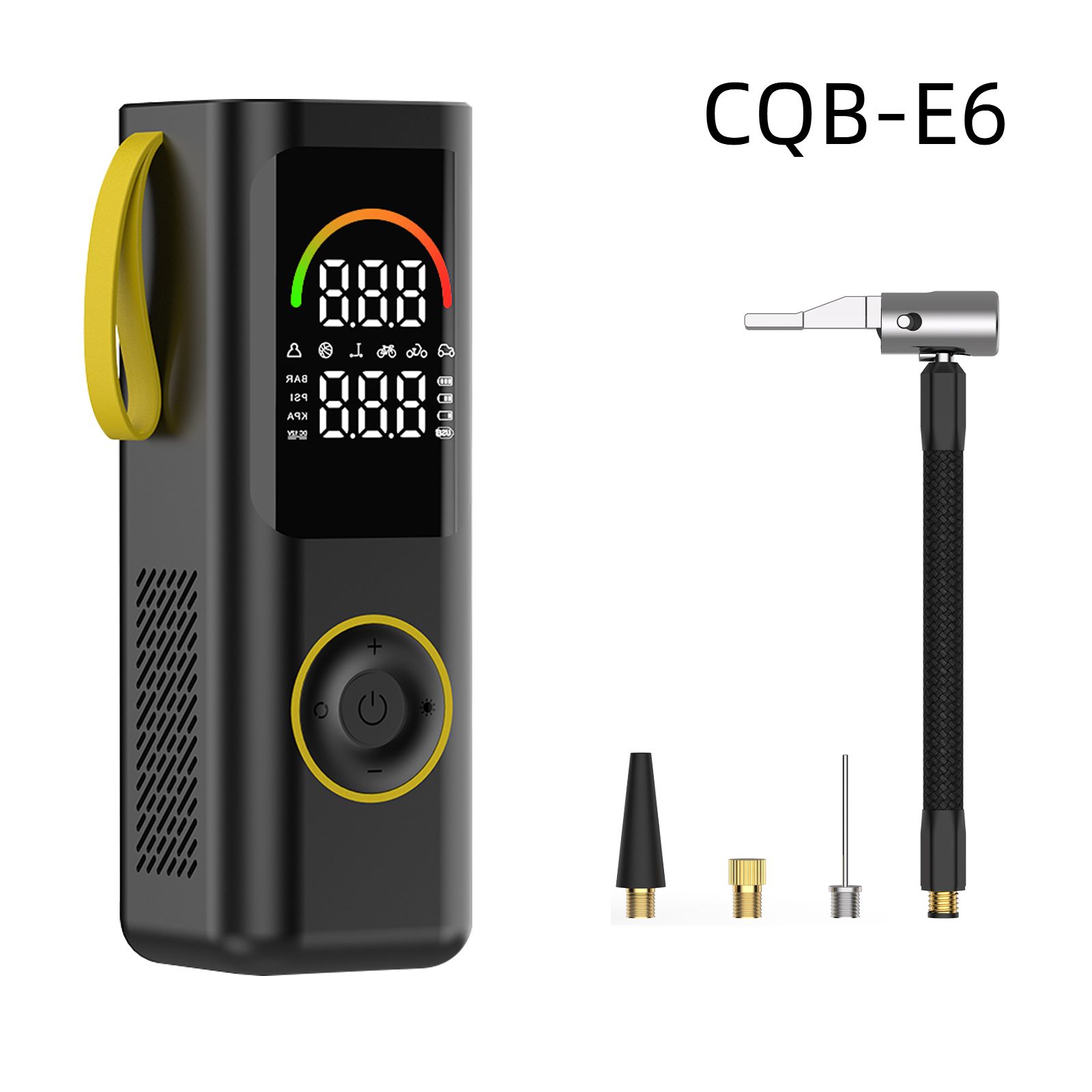 Automatic Pocket Digital Tire Air Pump Wireless Rechargeable Mini Electric Smart 150 Psi Portable Tire Inflator for Bicycle Car