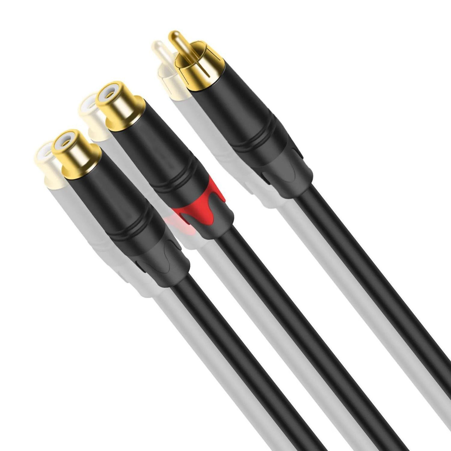 1200W Car Amplifier Wiring Kit with Durable 10ga Speaker Cable	