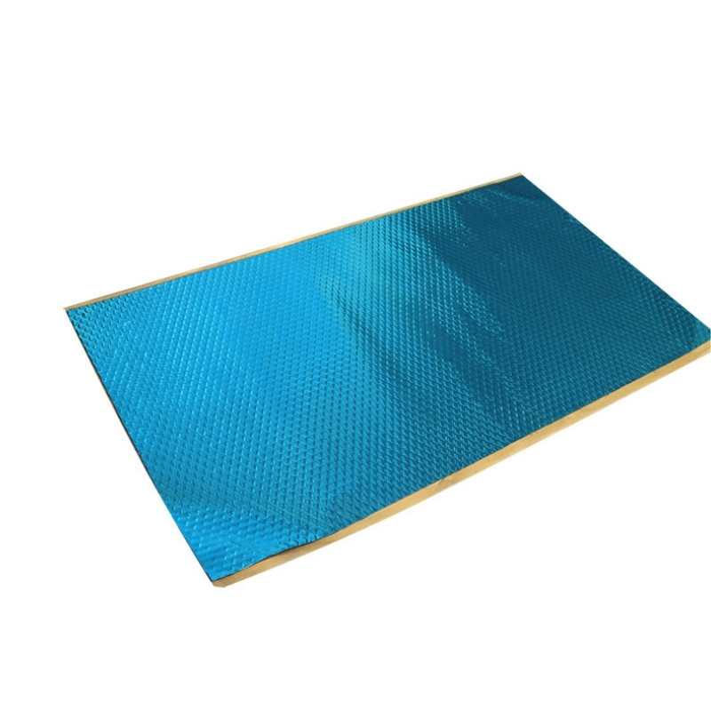 Golden Self Adhesive Aluminum Foil Butyl Rubber Insulation Soundproof Panel Damping Plate for Car