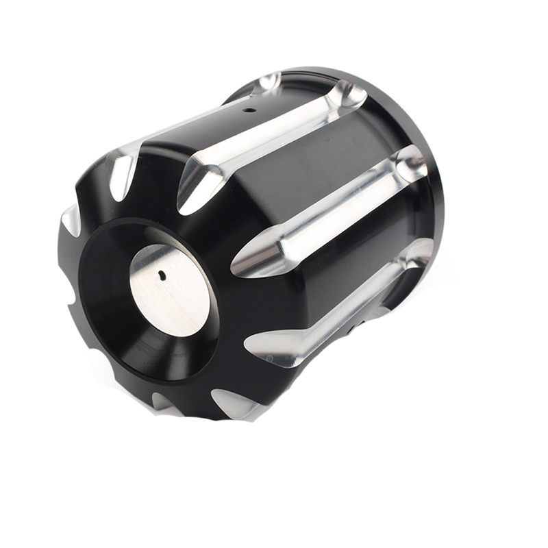 Machined Aluminum Motorcycle Oil Filter Cover Cap Machine Oil Grid