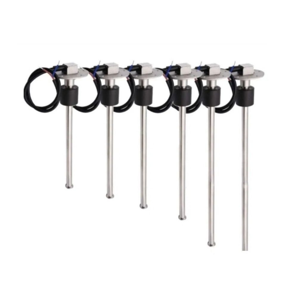 Generator Marine Vehicle Automotive Fuel Diesel Liquid Oil Water Grey Water Gasoline Propane Tank Level Sensor with Liner/Non-Liner 0-190ohm/0.5V/4-20mA Output