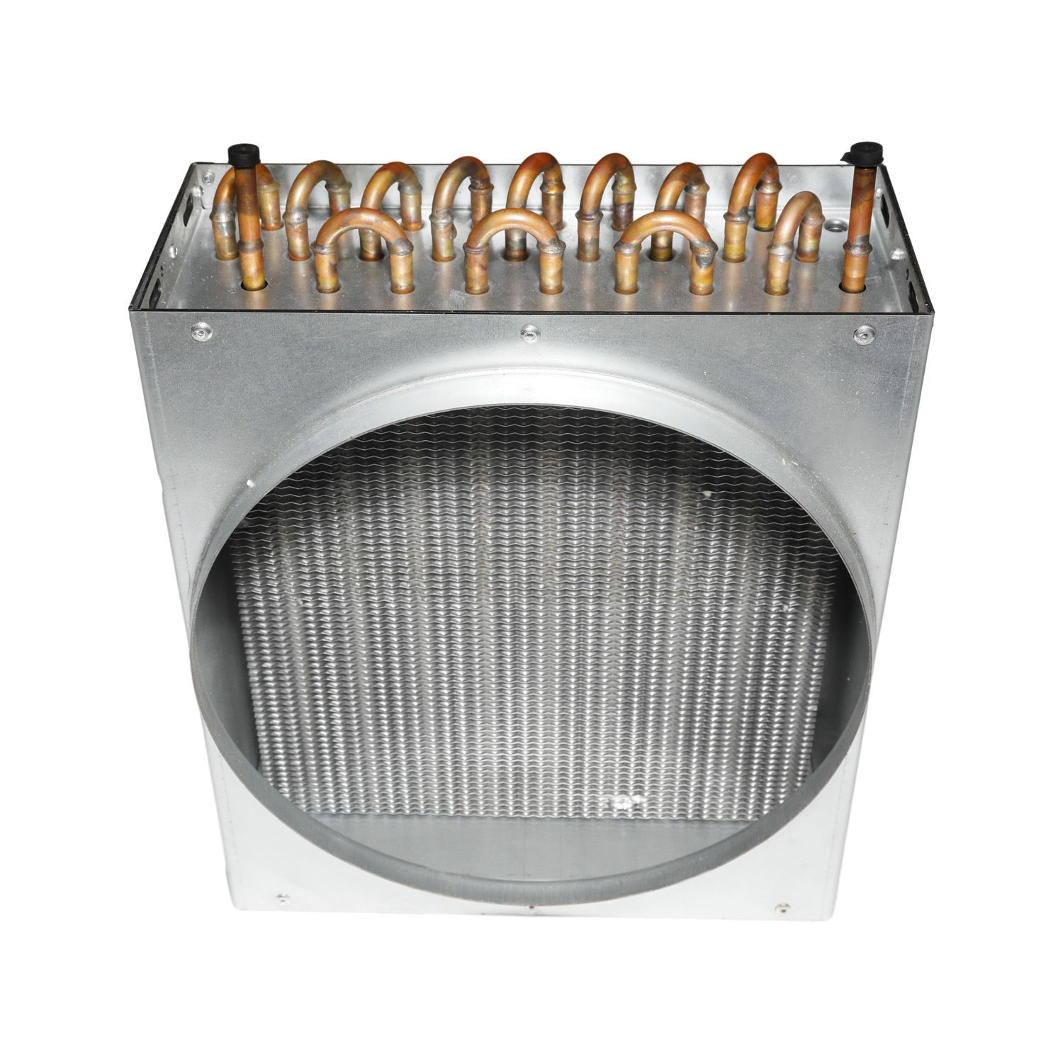 Capacitor All Size Air Cooler Heat Exchanger Copper Tube Fin Type Condenser Fan Cooling Evaporator Refrigerator Condenser for Air Conditioner