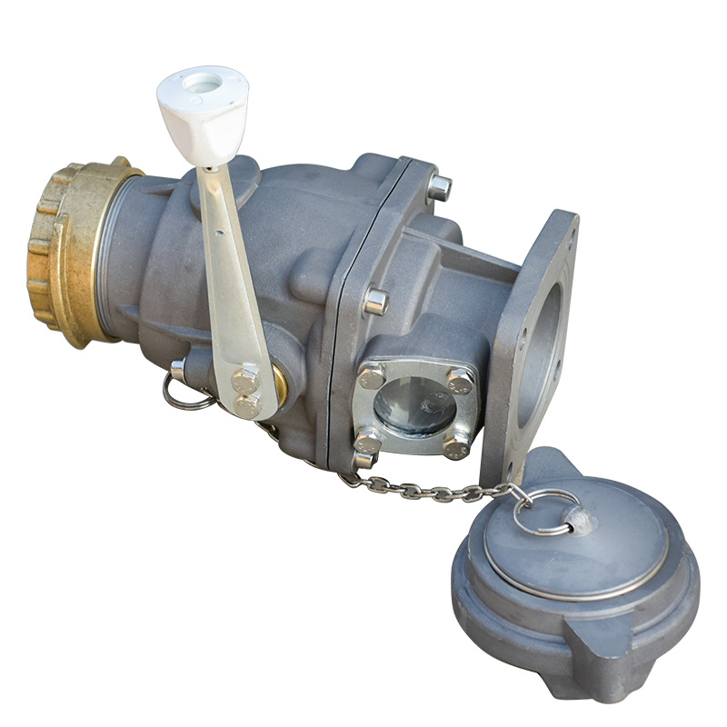 Italian Type Aluminum Alloy Oil Unloading Valve Outlet