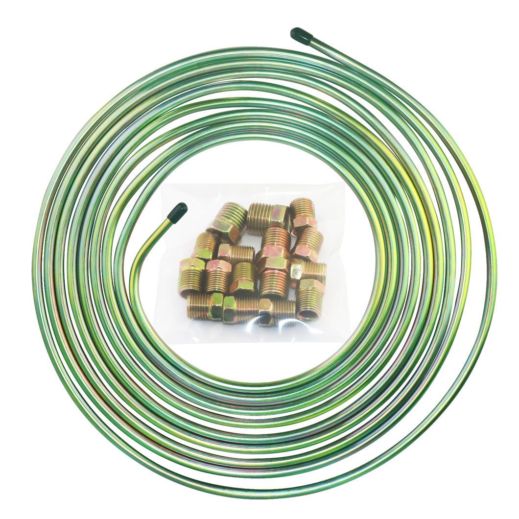 Galvanized Copper Plated Iron Pipe Brake Oil Pipe Brake Oil Pipe Mini Car