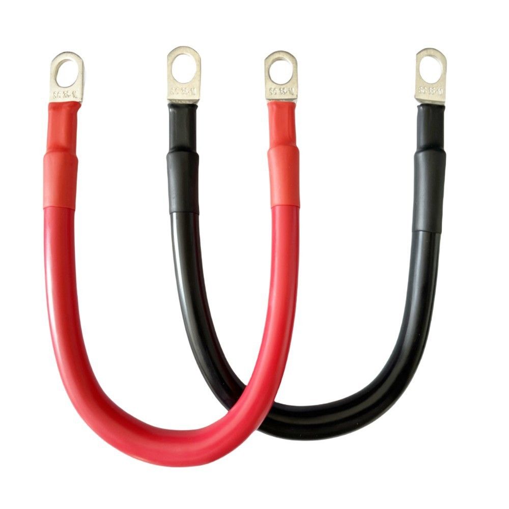 Factory Direct Custom 8AWG DC Flex Battery Connection Cable Solar Power Inverter Car Battery Terminal Connector Wire