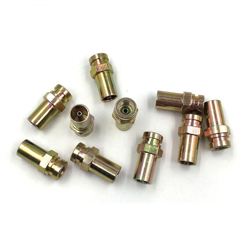 Auto Parts Customized Stainless Steel Brake Hose Tube Pipe Line Assembly Automotive Hydraulic Adapter Connector Barb Fittings