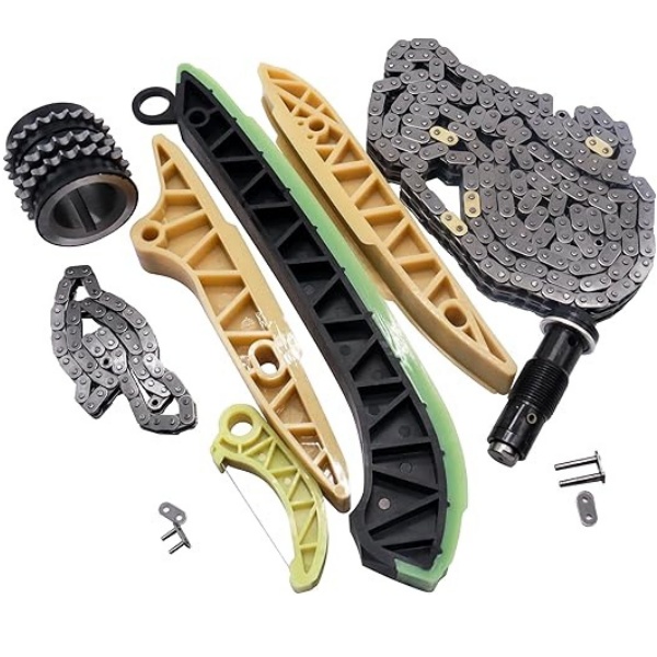 Engine Timing Chain Guides Tensioner Kit for Mercedes-Benz M272 3.0L 3.5L 0009930676 A2720500003 A2720500811 A2720521316	