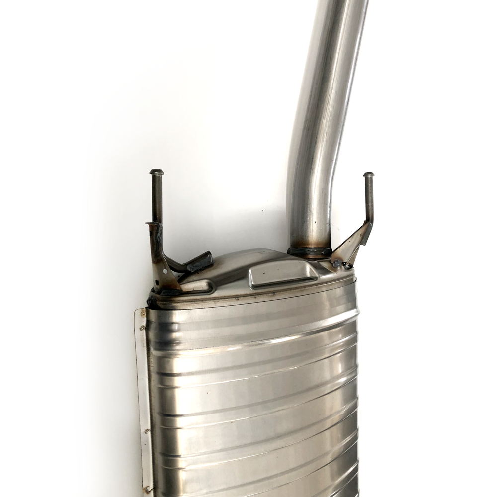 Factory Hot Sale A151 Universal Exhaust Muffler for Ford Fiesta St Toyota Corolla VW Santana