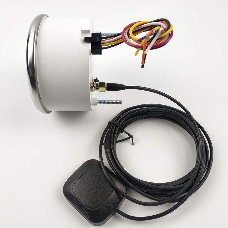 Wholesale Price 85mm 60 Km/H GPS Speedometer Waterproof Universal for Marine Ships Yachts Car Motorcycle Blackwith Odometer and Sensor