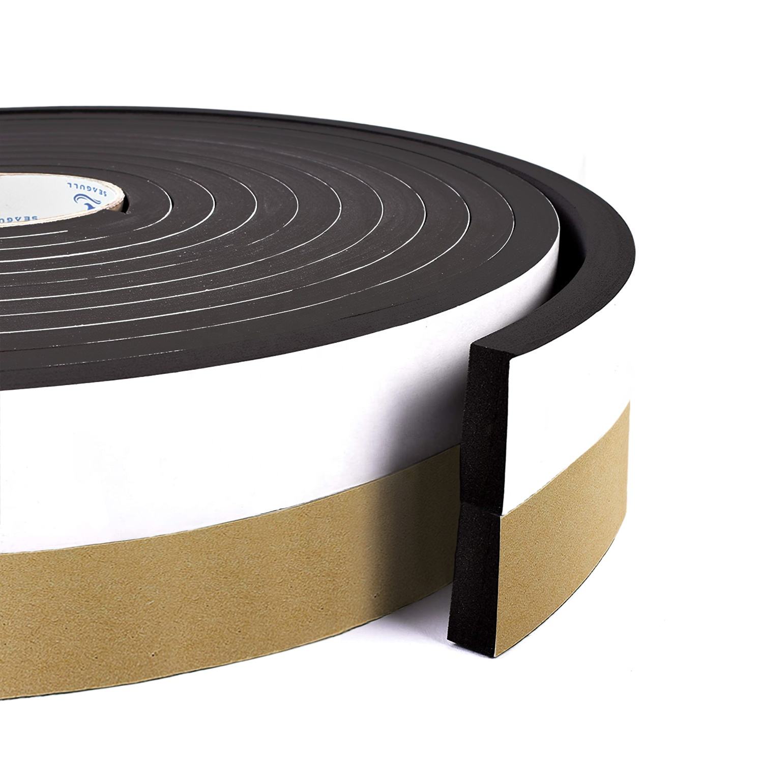 75710-60021 75710-33080 75710-0c010 Factory V Type PU Collision Proof Foam Weatherstrip PU Foam Seal Strip Door&Window Seal Strip Supplier
